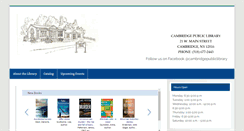 Desktop Screenshot of cambridge.sals.edu