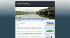 Desktop Screenshot of corflib.sals.edu