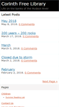 Mobile Screenshot of corflib.sals.edu