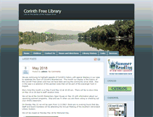 Tablet Screenshot of corflib.sals.edu